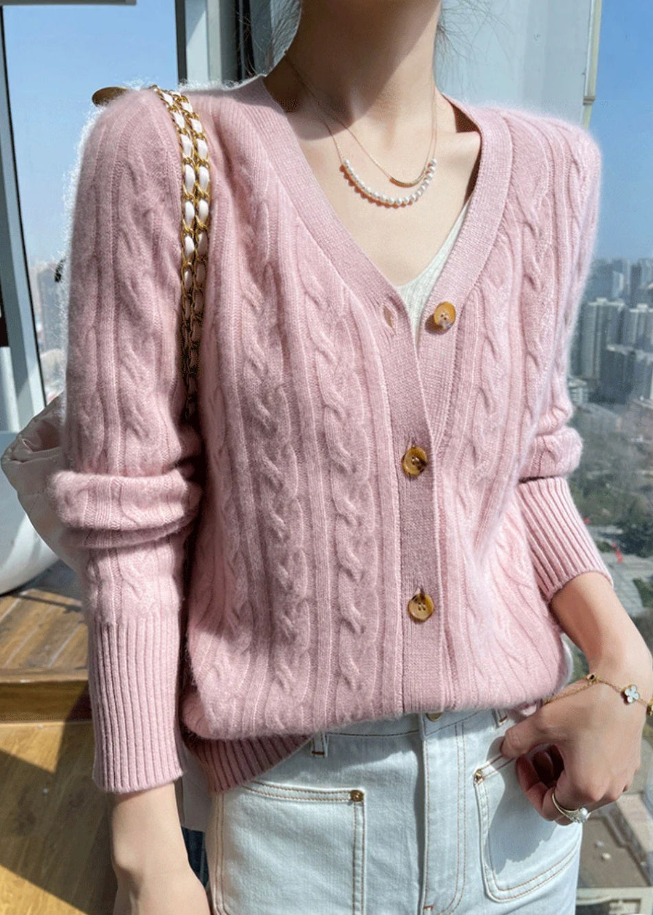 Sophisticated Cardigan with a Clean Classic Look