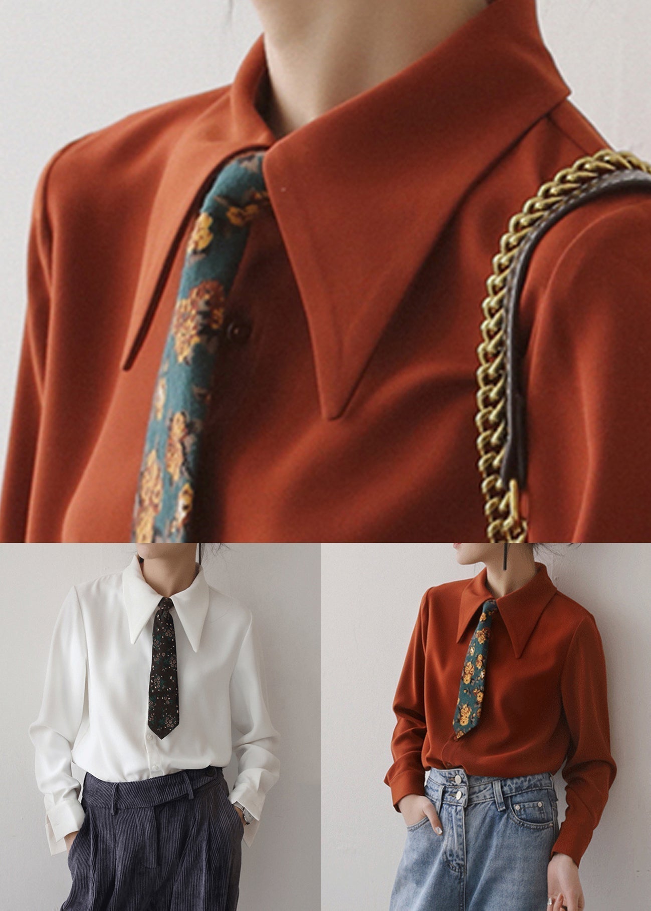 Vintage Inspired Blouse with a Contemporary Edge