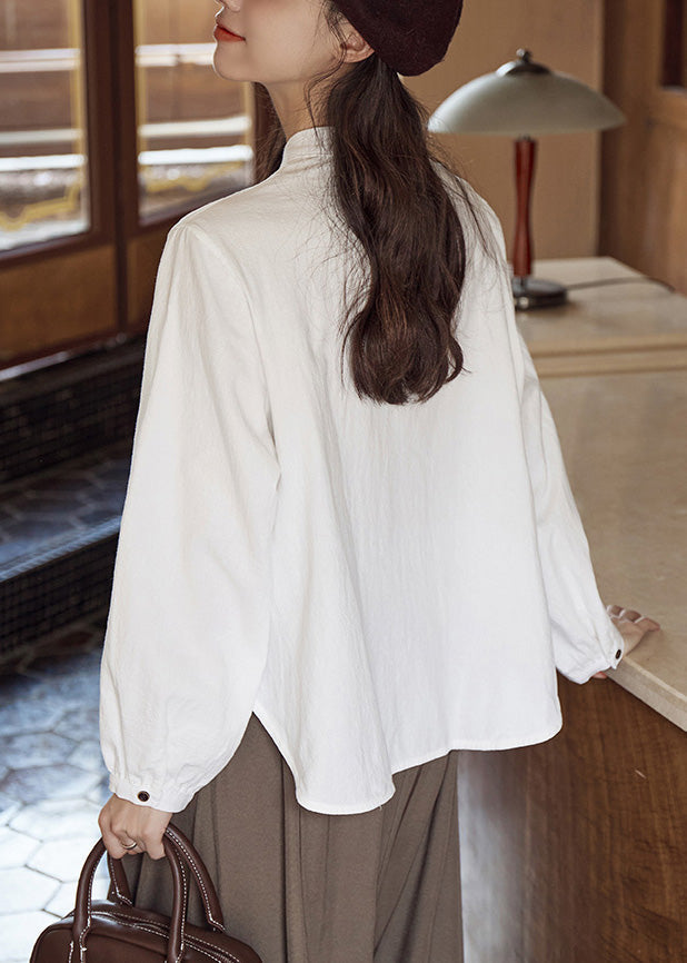 A Vintage Style Shirt with Delicate Timeless Details