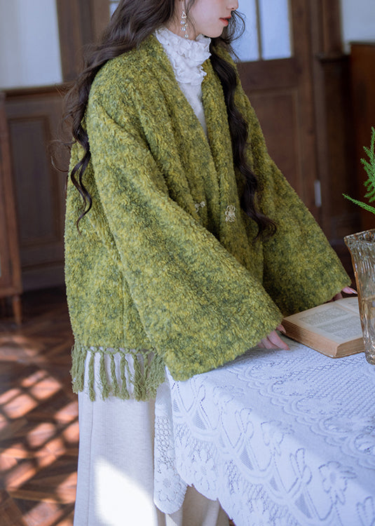 A Vintage Style Coat with Delicate Timeless Details