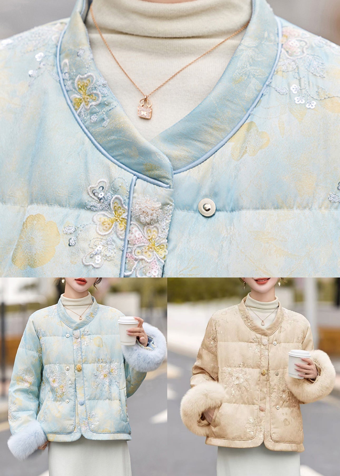 Well Tailored Coat with a Graceful Silhouette