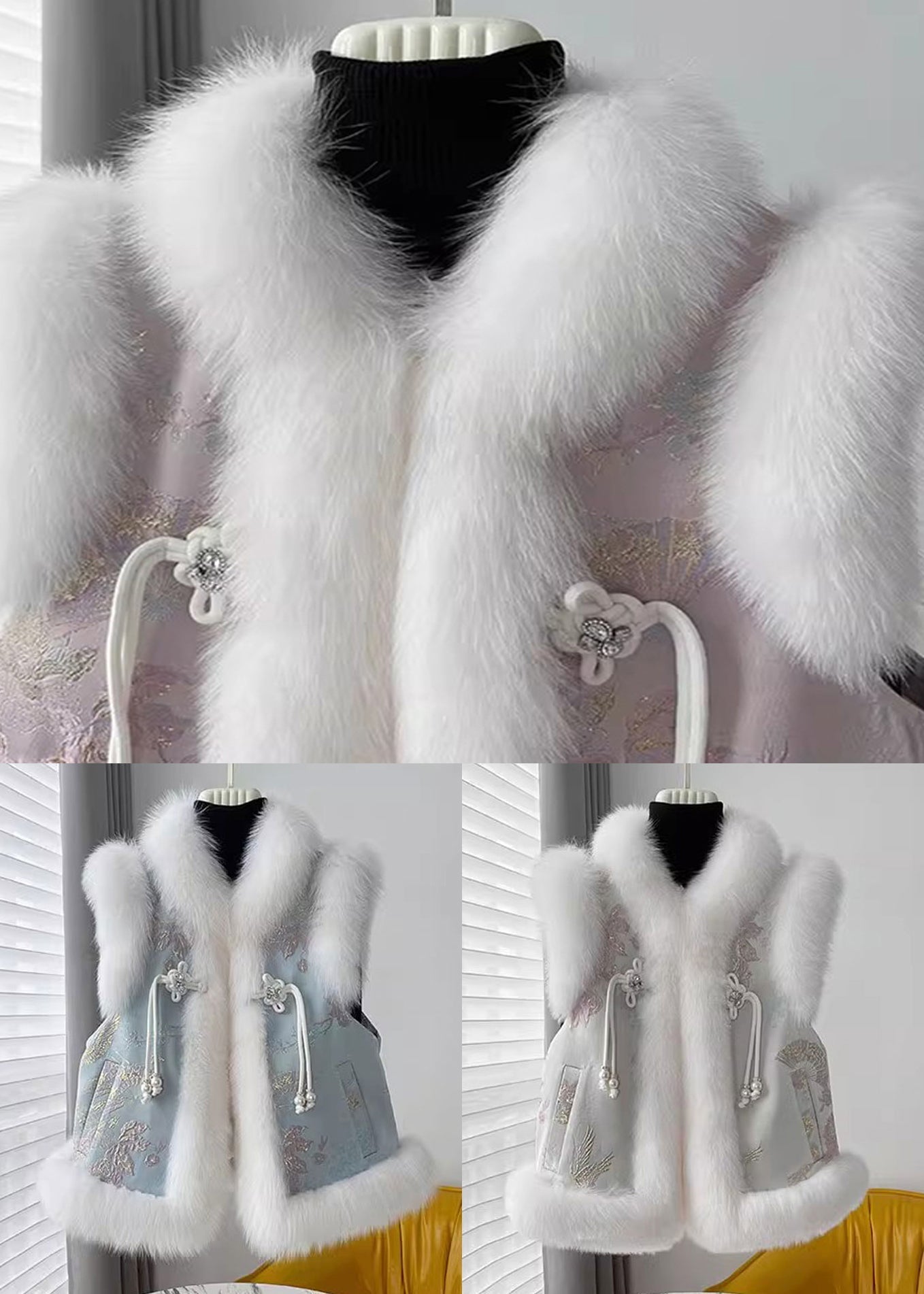 A Vintage Style Coat with Delicate Timeless Details