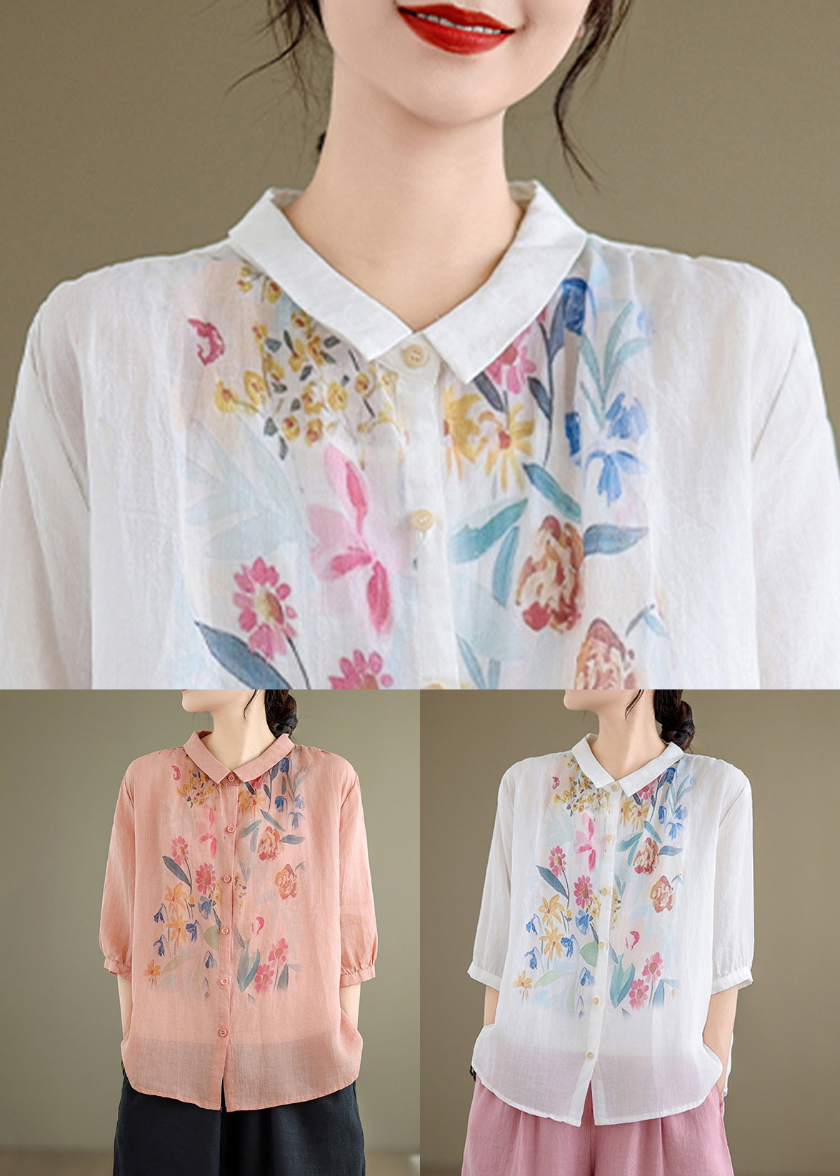 A Vintage Style Blouse with Delicate Timeless Details