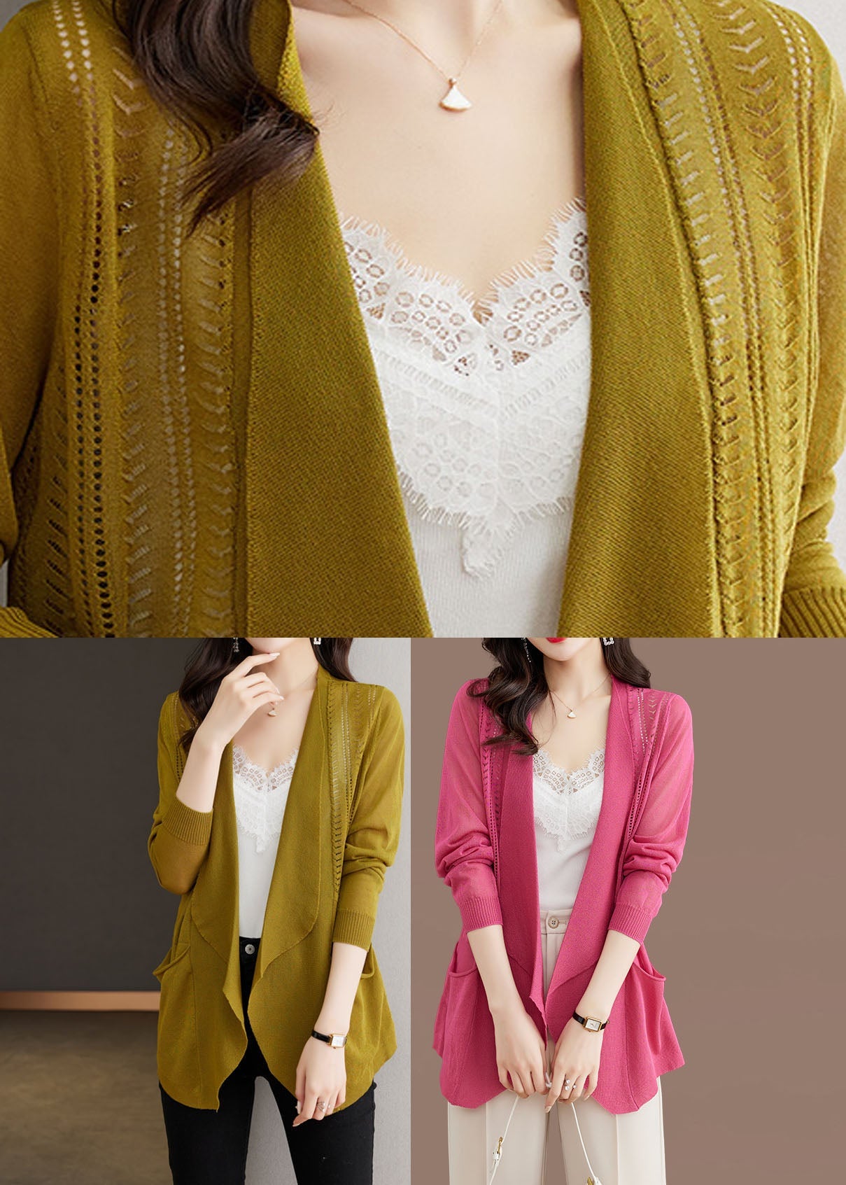 Sophisticated Cardigan with a Clean Classic Look