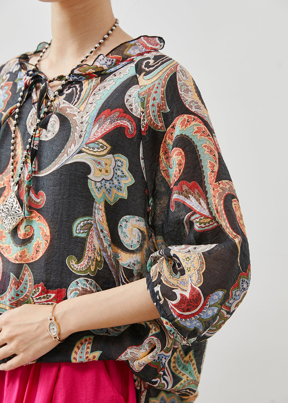 Beautifully Balanced Blouse with Timeless Character