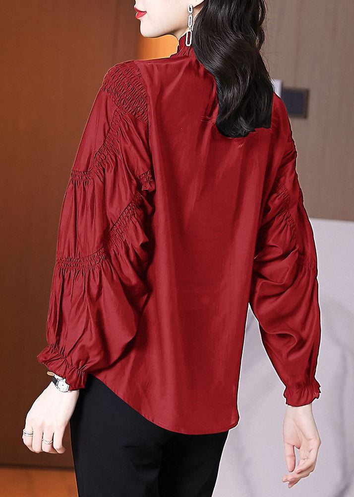 Classic Vintage Blouse with a Flattering Fit