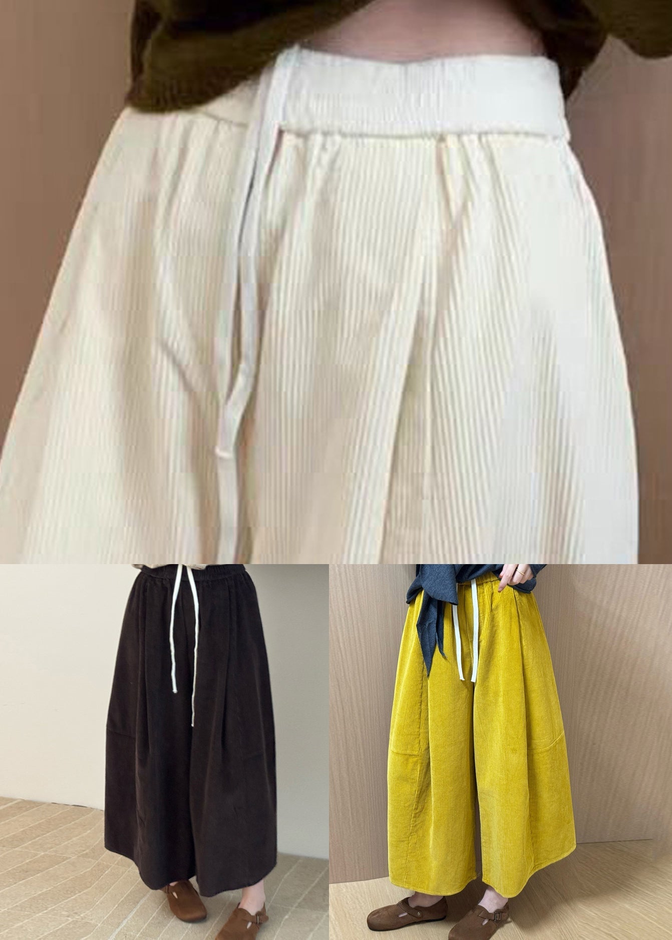 Classic Vintage Pants with a Flattering Fit
