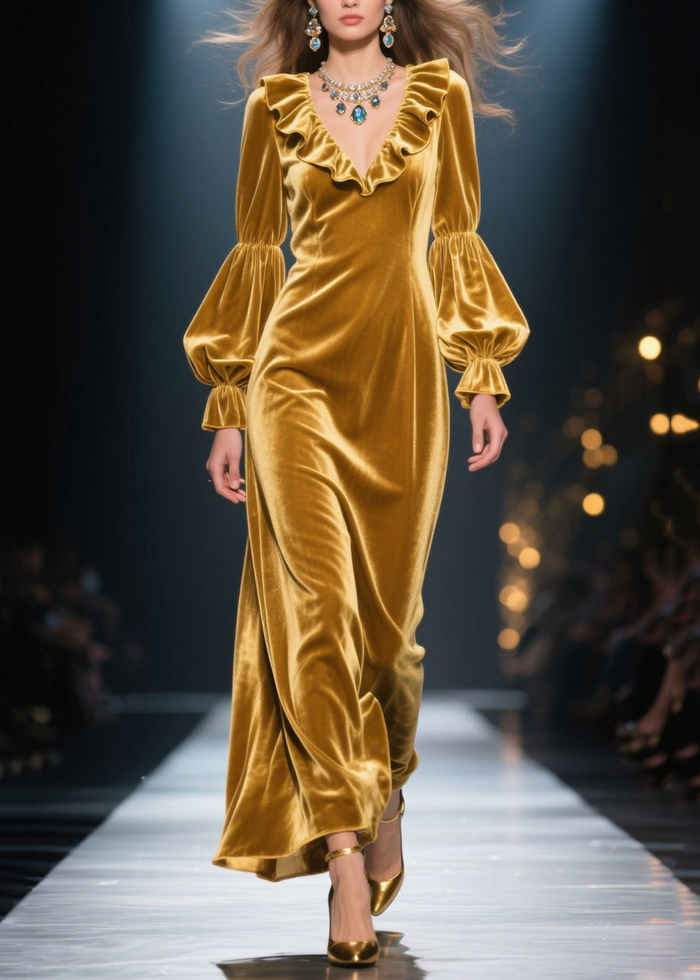 Well Tailored Dress with a Graceful Silhouette