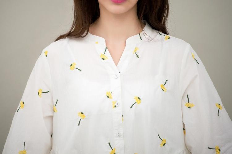 A Vintage Style Blouse with Delicate Timeless Details
