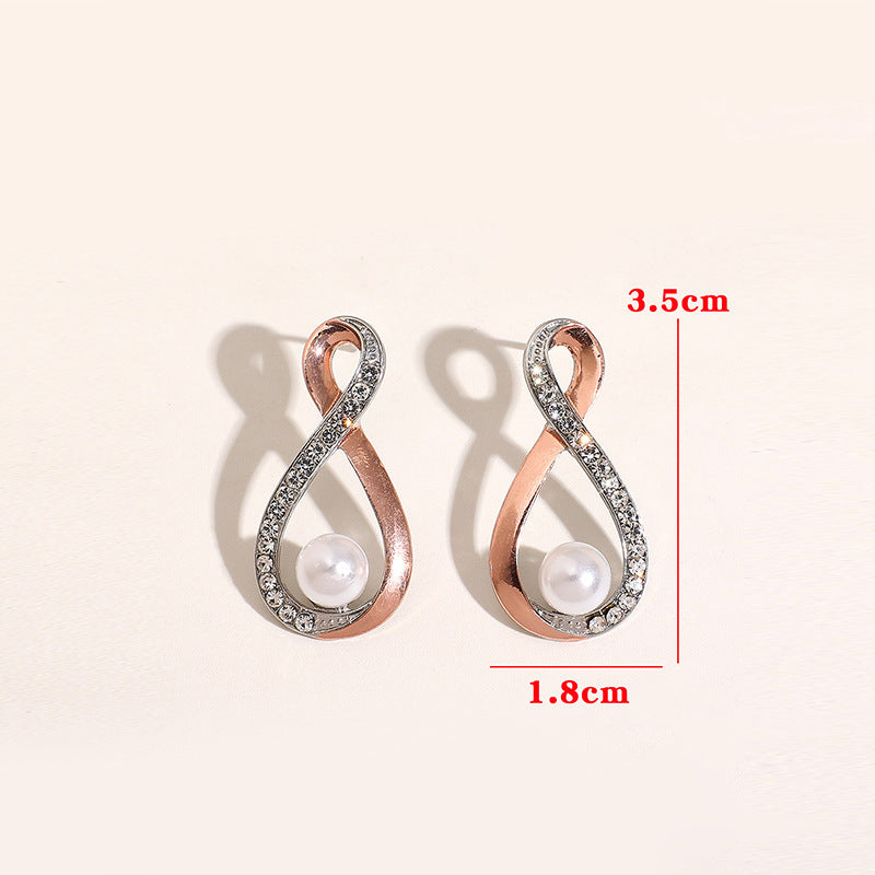 Klassisk Perle Ørering med tidløs elegance