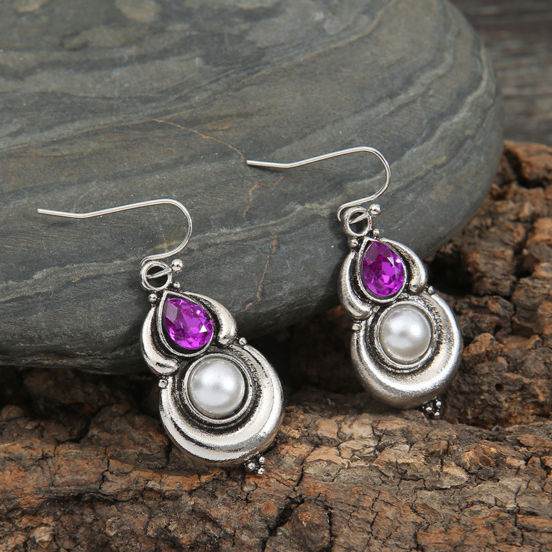 Håndlavet vintage Perle Ørering