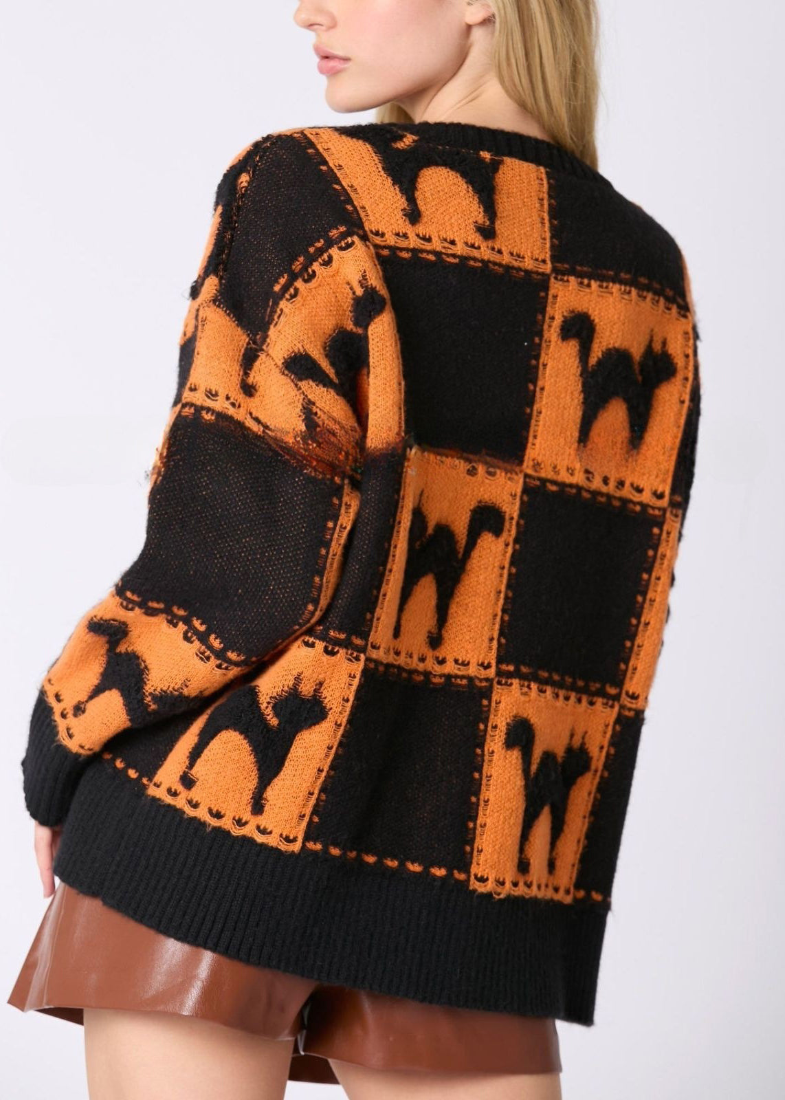 Vintage Inspired Sweater with a Contemporary Edge