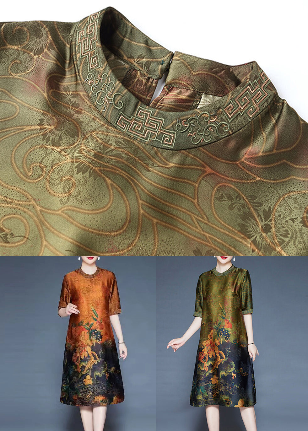 Beautifully Finished Dress in a Timeless Design