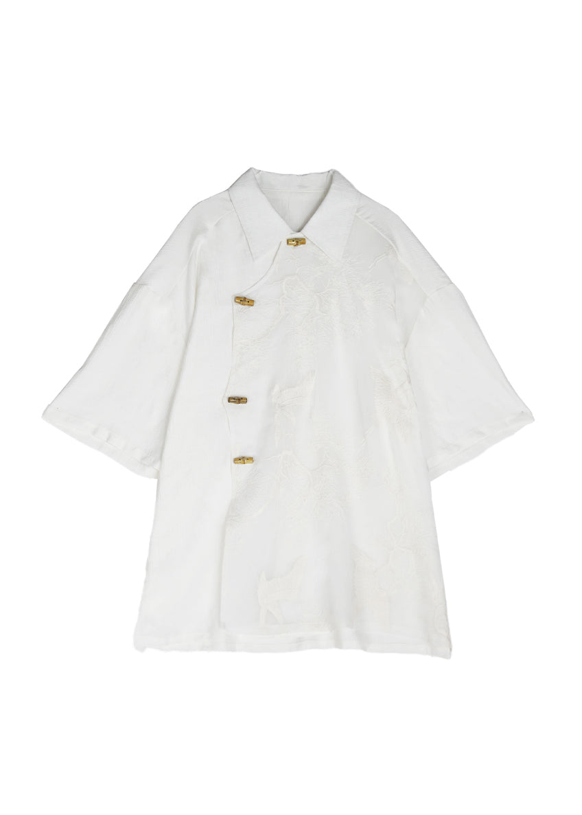A Vintage Style Shirt with Delicate Timeless Details