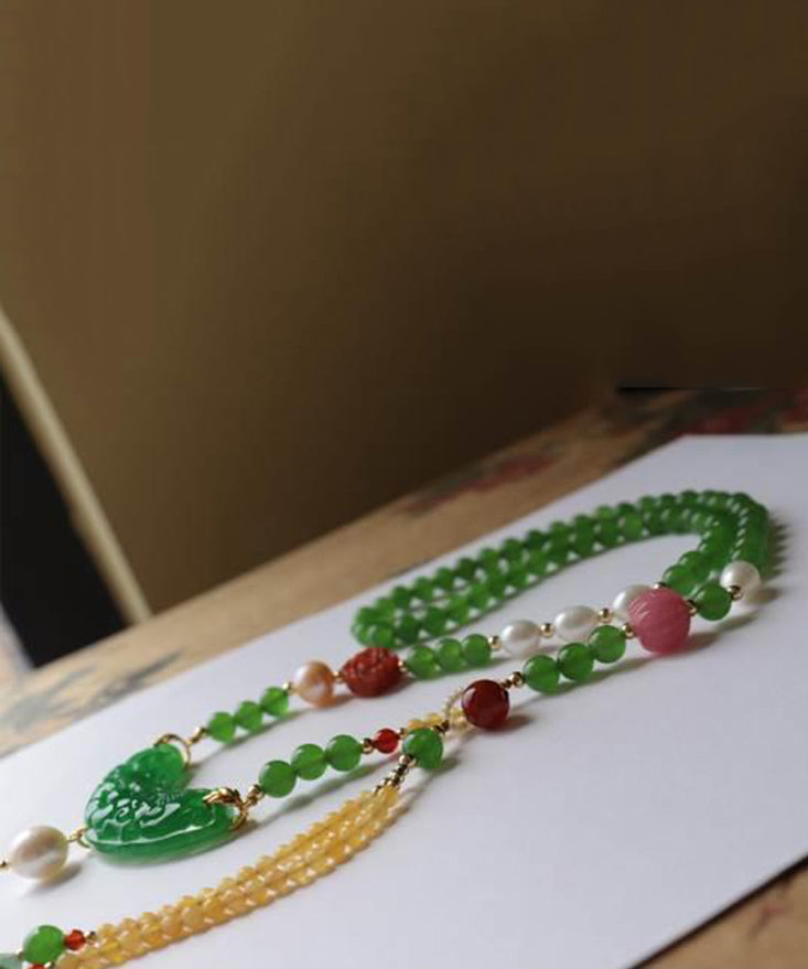 Vintage Handmade Pearl Necklace