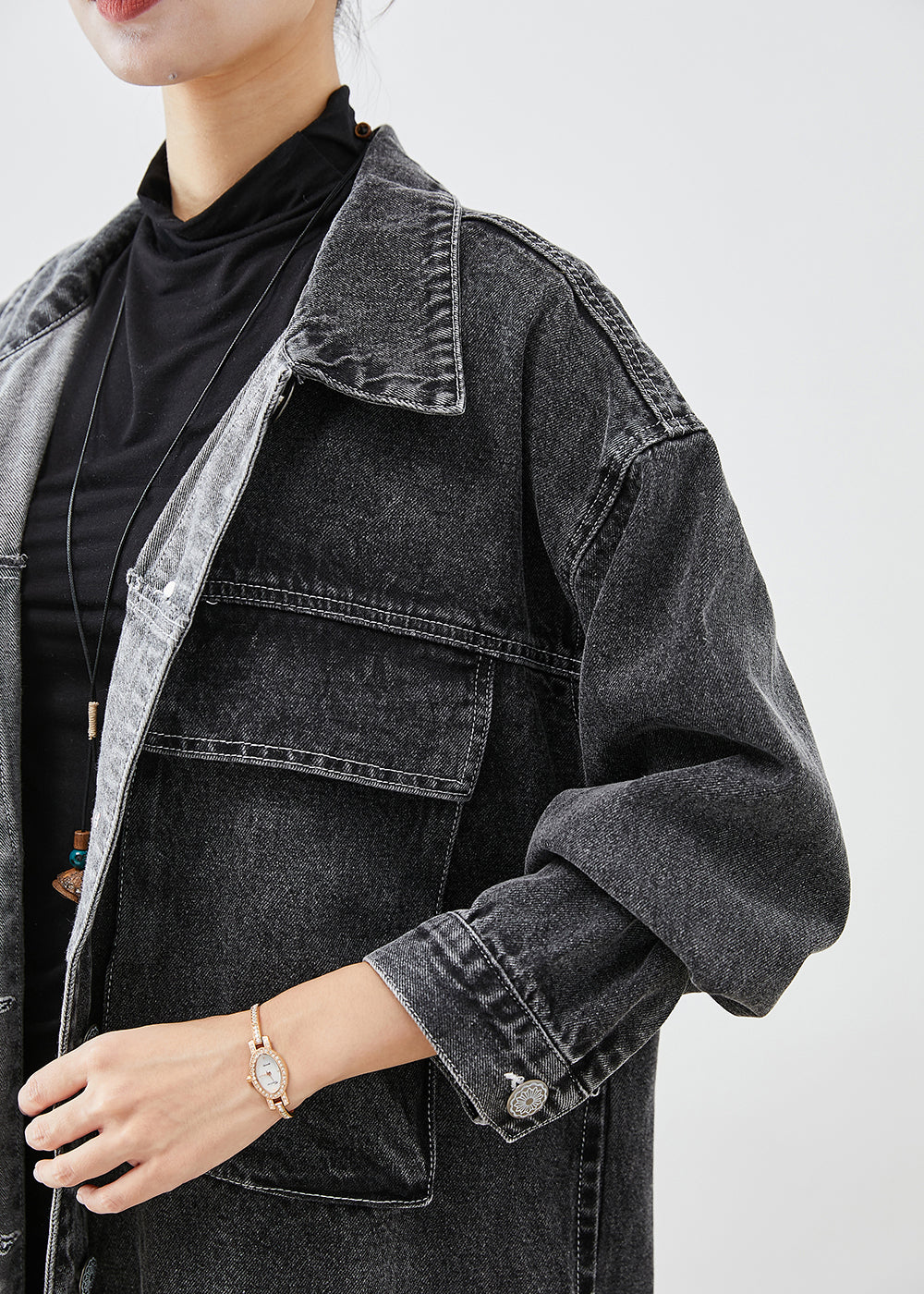 Classic Vintage Coat with a Flattering Fit
