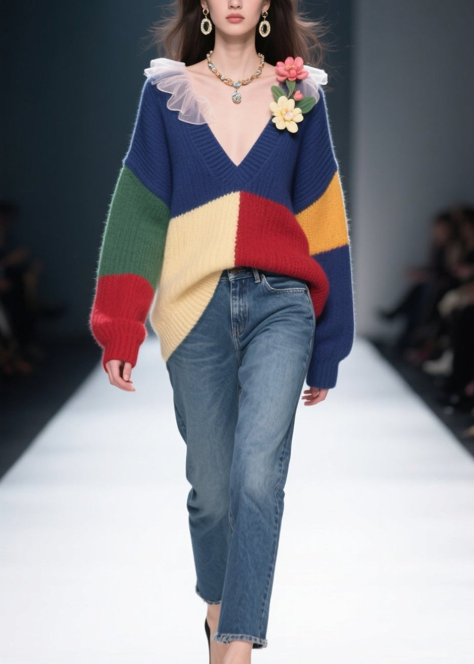 Classic Vintage Sweater with a Flattering Fit