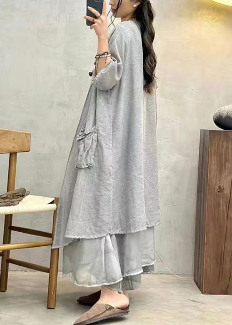 Well Tailored Cardigan with a Graceful Silhouette