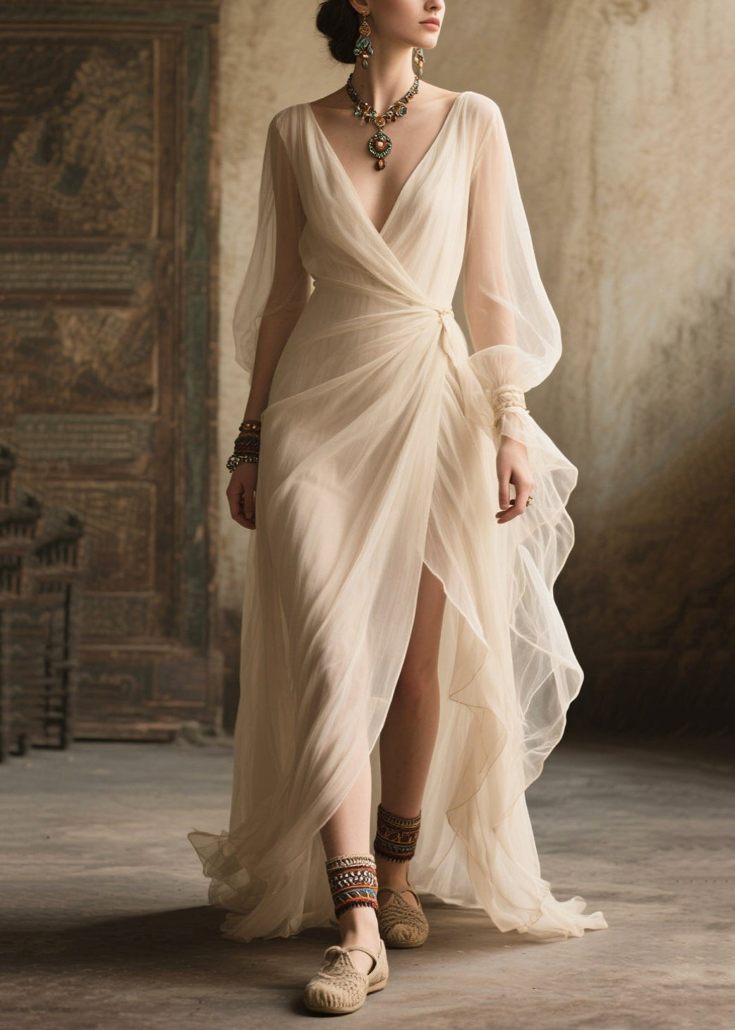 Effortlessly Elegant Dress with a Timeless Design