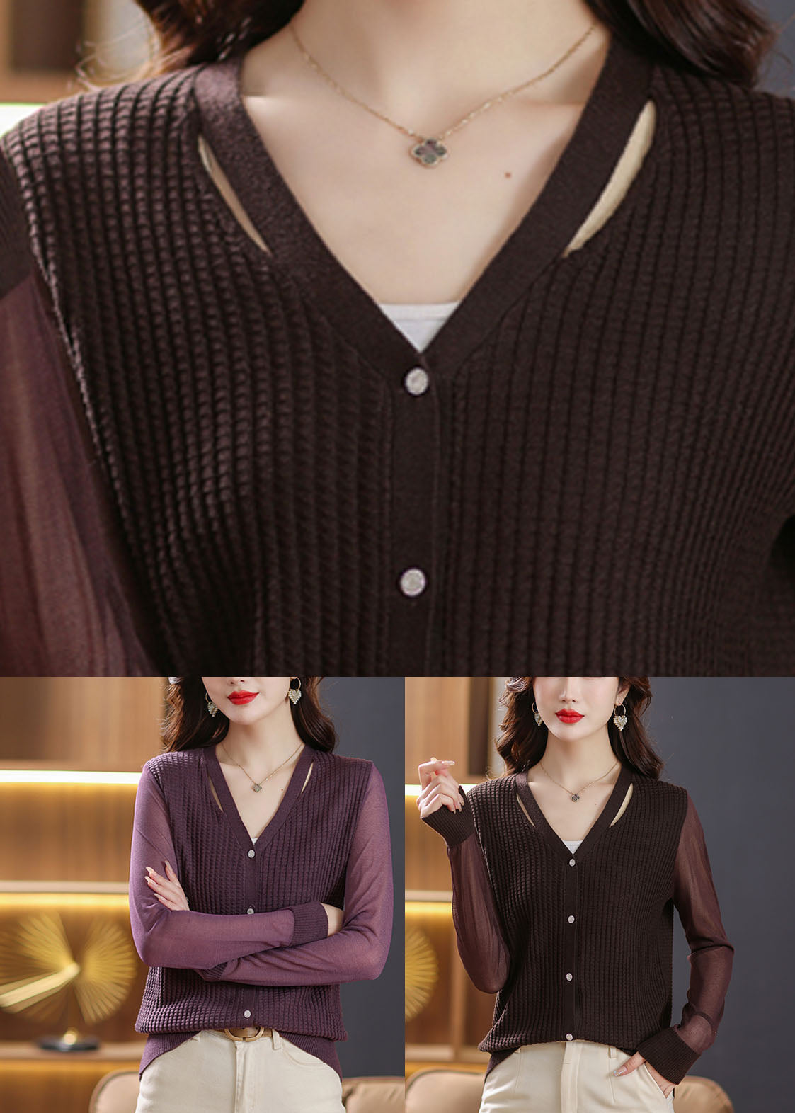 Elegantly Styled Cardigan for Everyday Wear