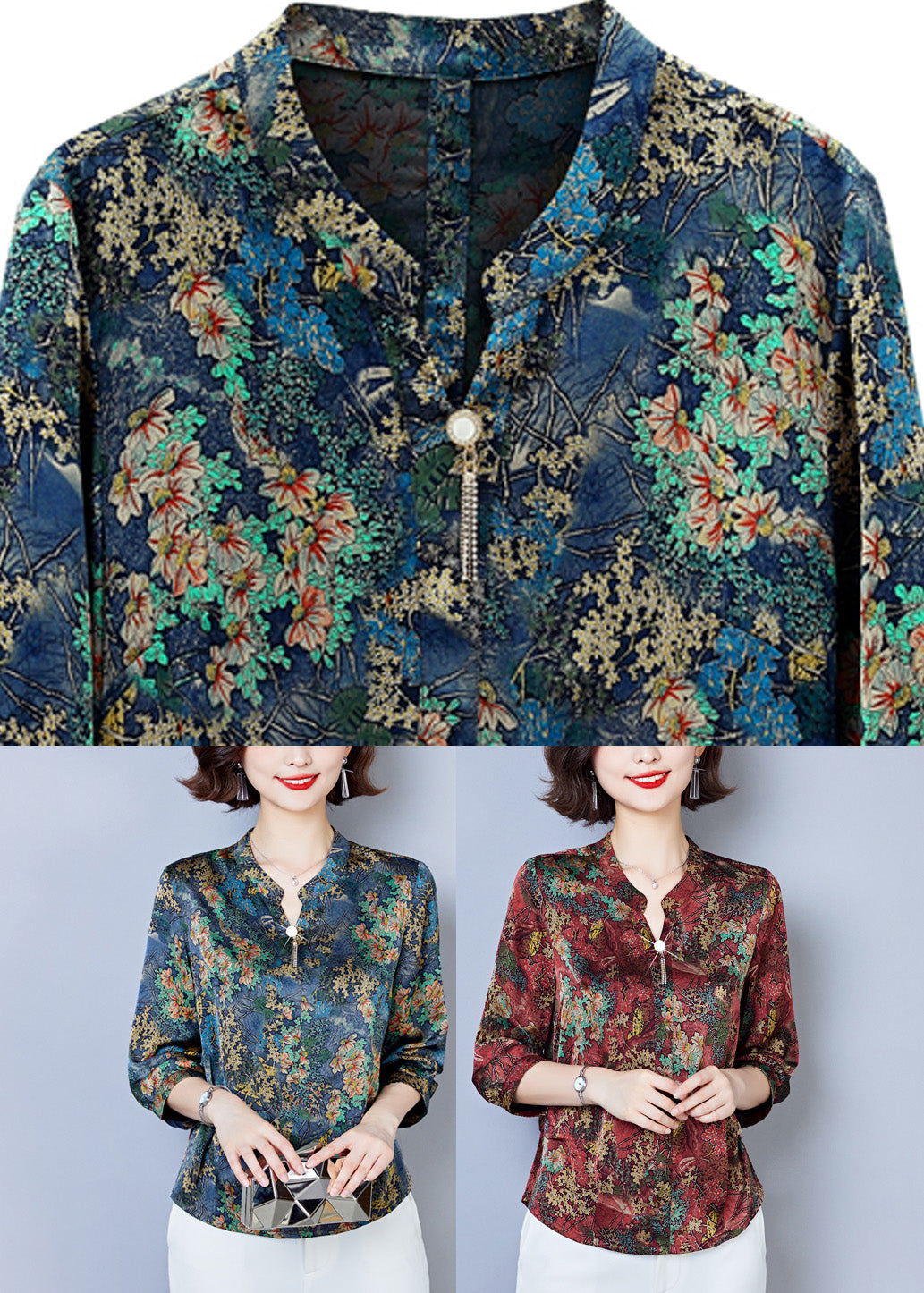 Well Tailored Top with a Graceful Silhouette