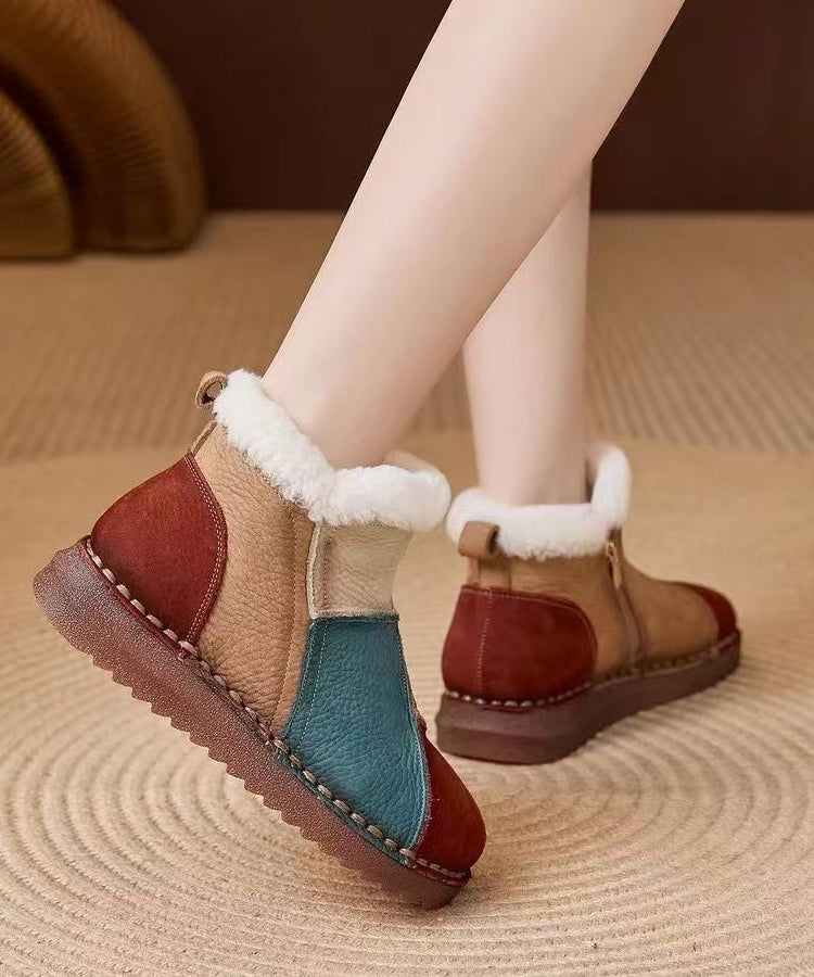 Classic Orthopedic Boots with Timeless Style