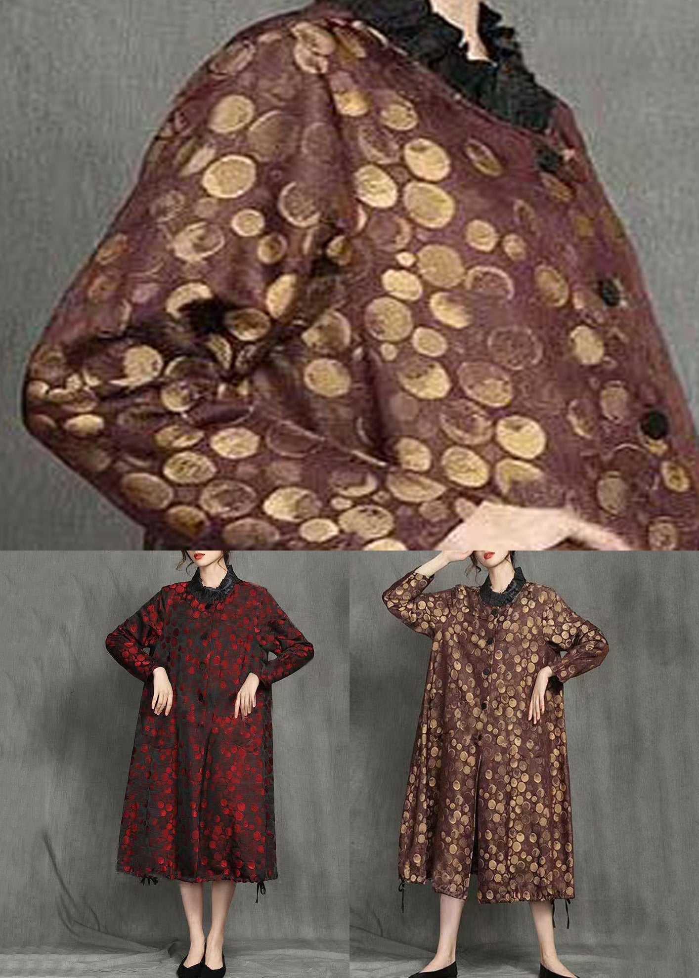 Vintage Inspired Coat with a Contemporary Edge