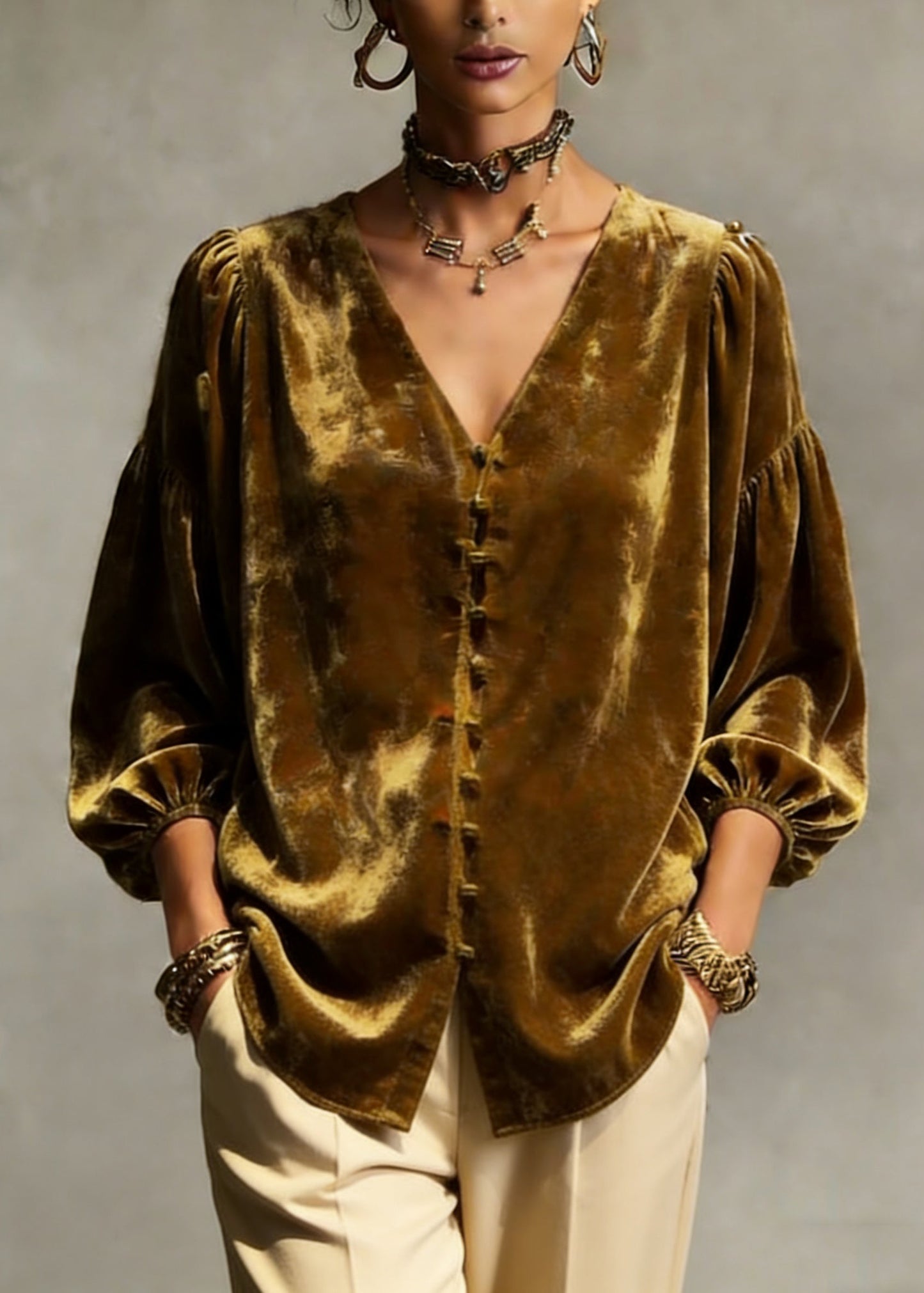 A Vintage Style Top with Delicate Timeless Details