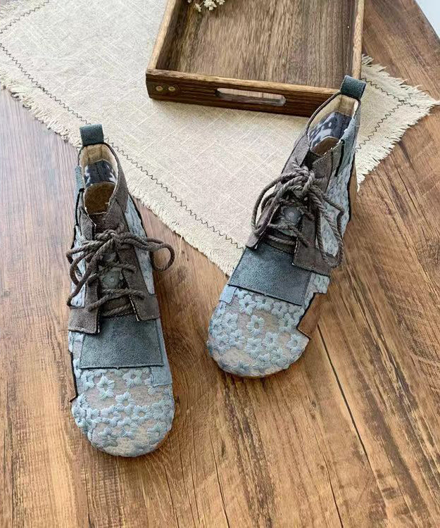 Vintage Inspired Orthopedic Boots