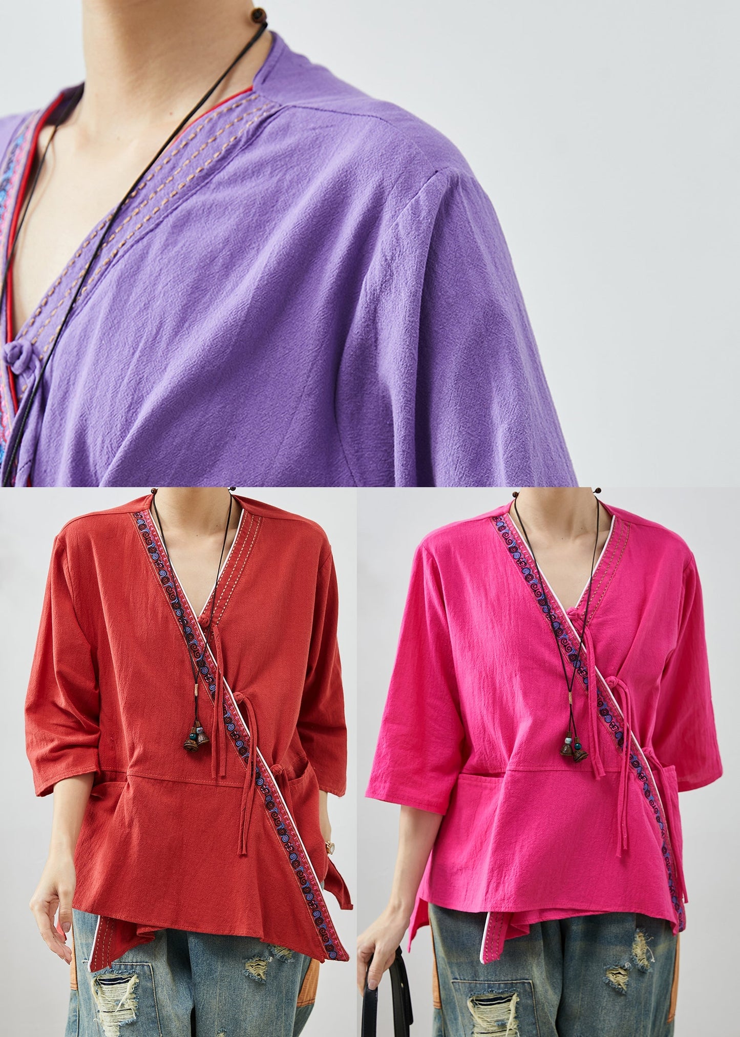 Well Tailored Blouse with a Graceful Silhouette
