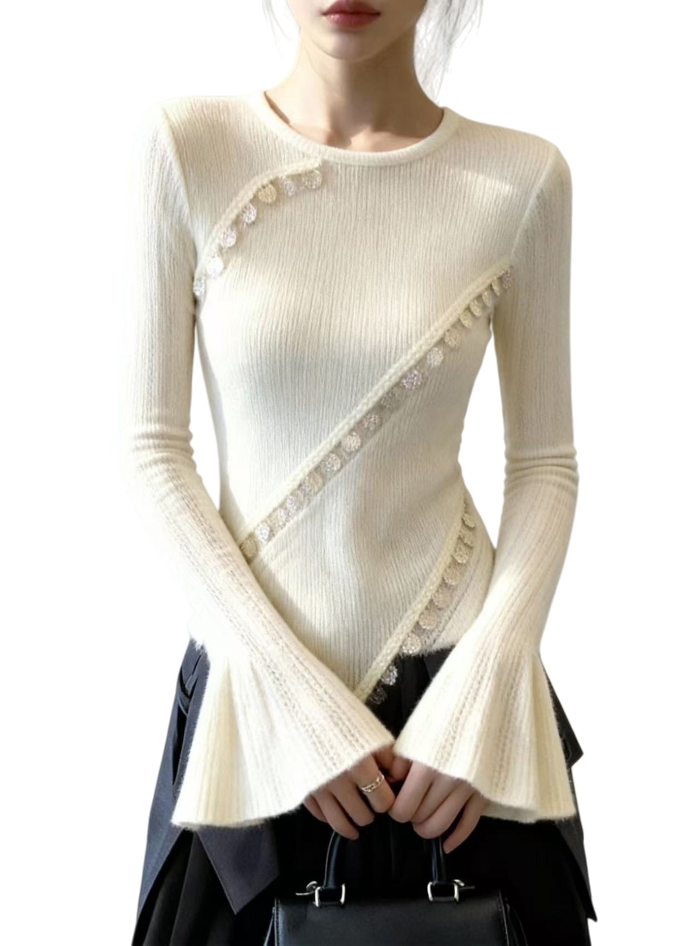 Gracefully Styled Top for Any Occasion