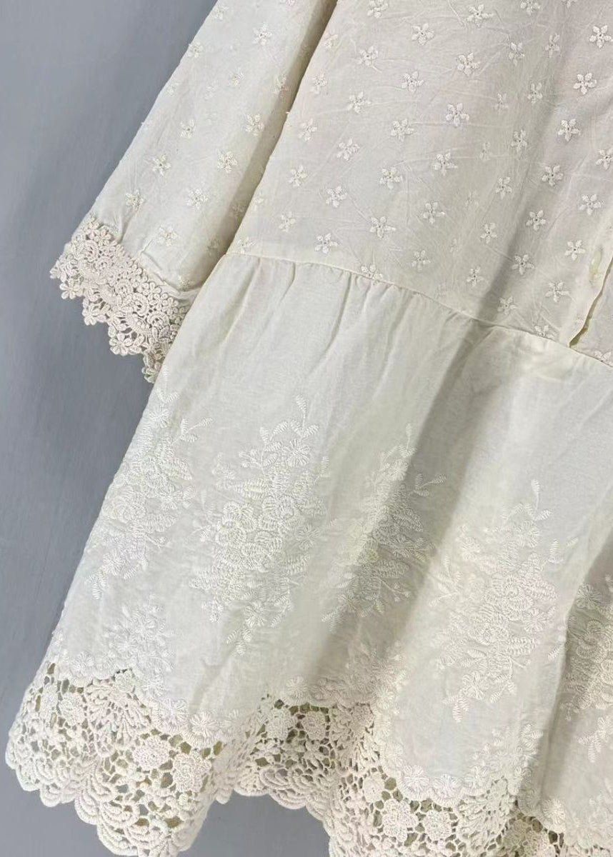 A Vintage Style Shirt with Delicate Timeless Details