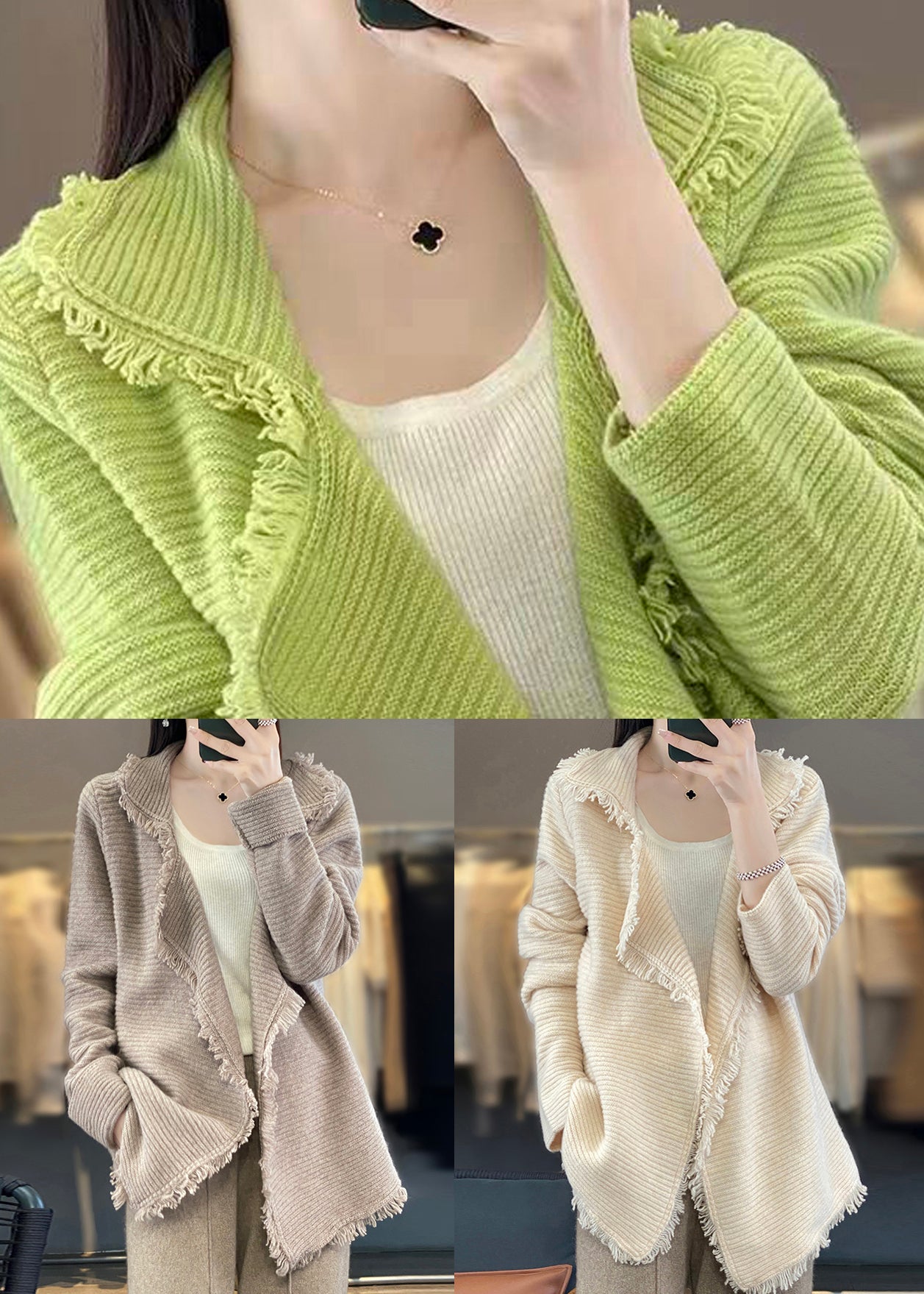 Effortlessly Elegant Cardigan with a Timeless Design