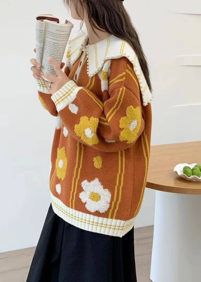 Vintage Inspired Sweater with a Contemporary Edge
