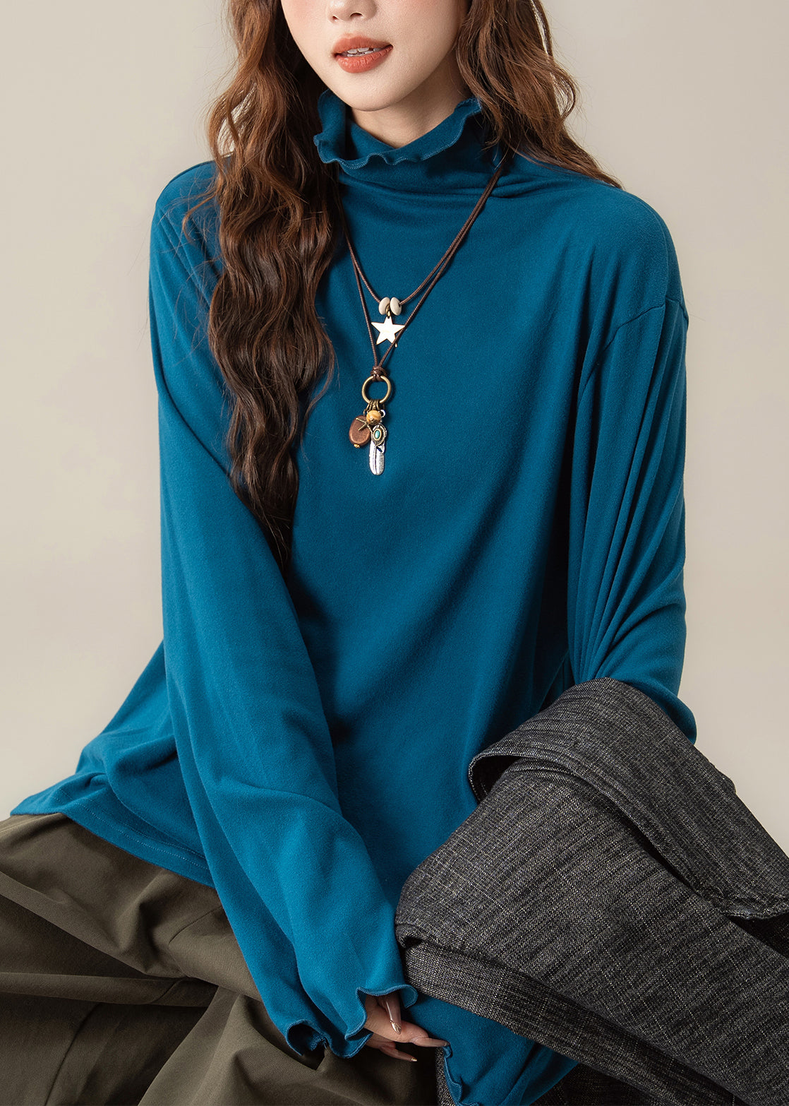 Well Tailored Shirt with a Graceful Silhouette
