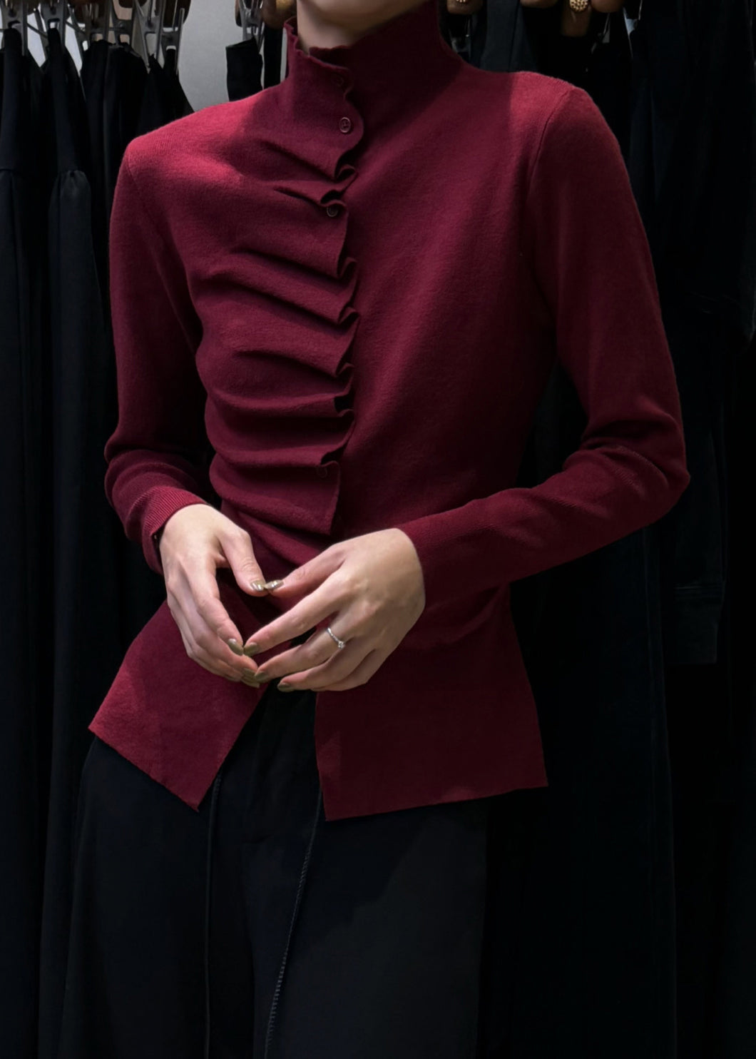 Gracefully Styled Sweater for Any Occasion