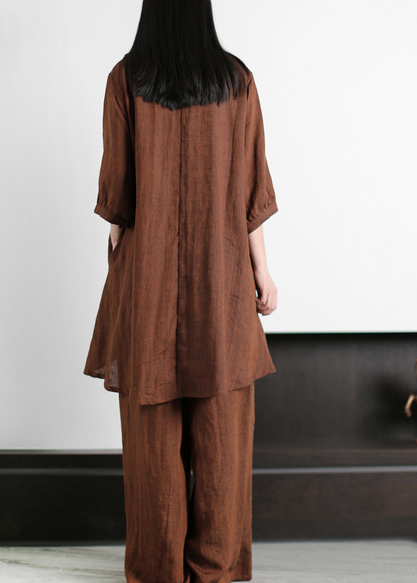 A Vintage Style Pants with Delicate Timeless Details