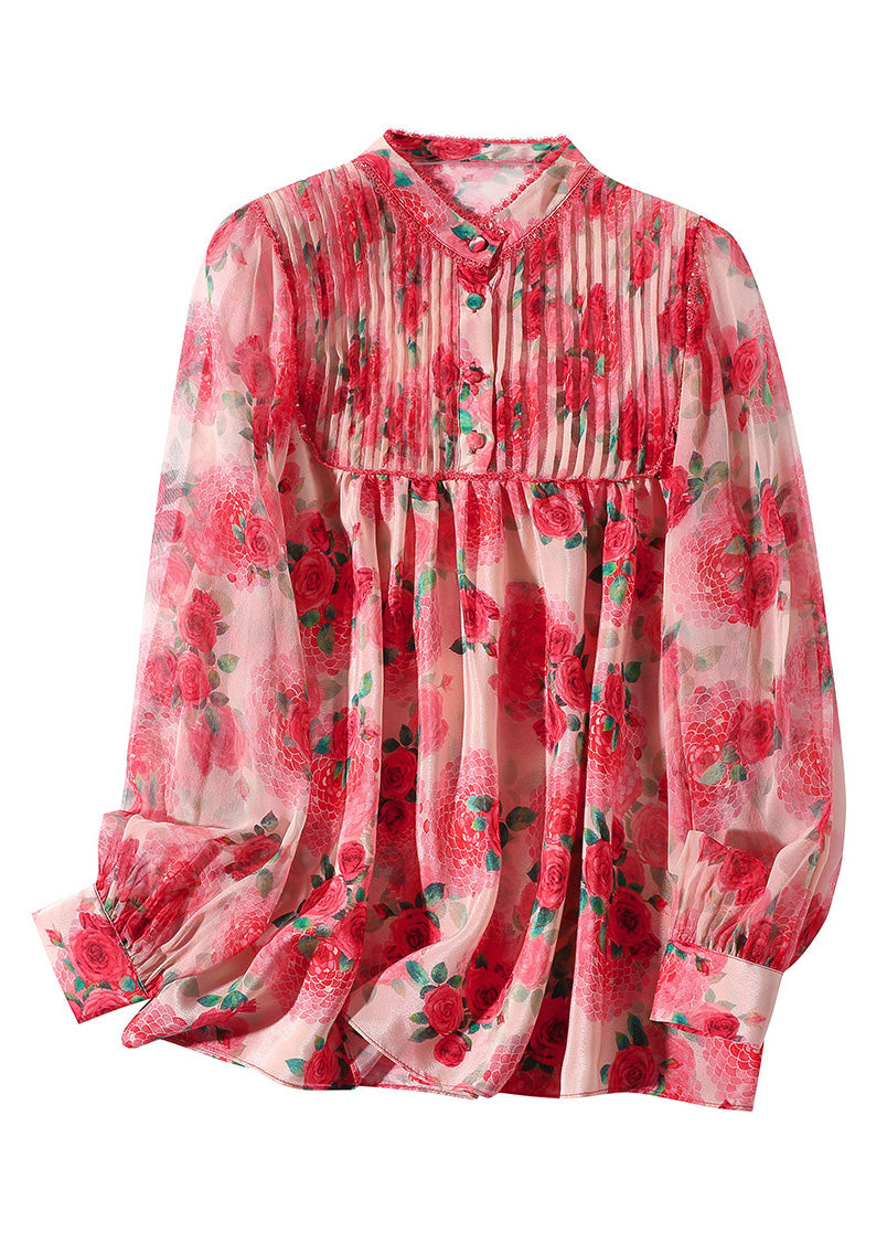 A Vintage Style Shirt with Delicate Timeless Details