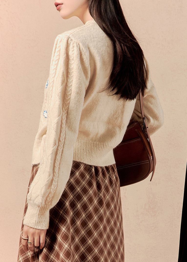 Vintage Inspired Sweater with a Contemporary Edge