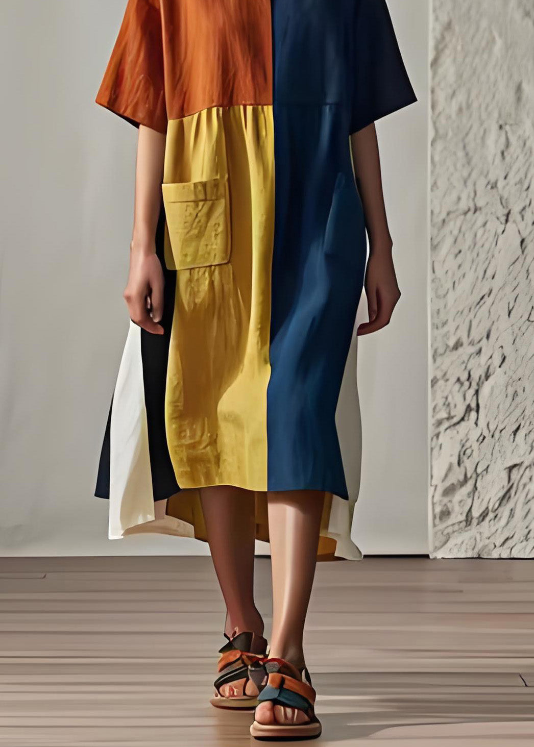 Well Tailored Dress with a Graceful Silhouette
