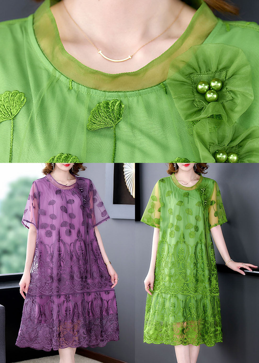 Elegantly Styled Dress for Everyday Wear