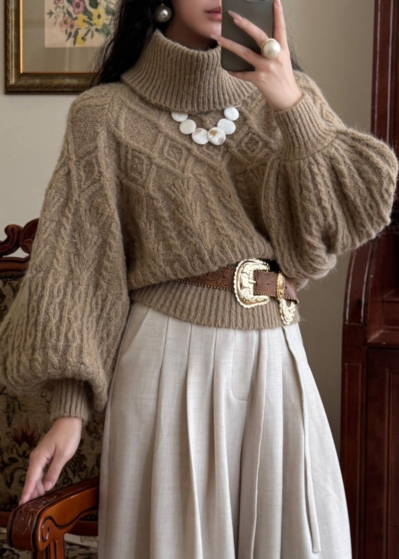 Polished Sweater with an Effortless Classic Look