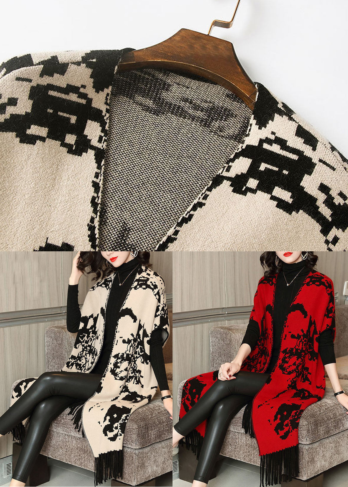 Classic Vintage Cardigan with a Flattering Fit