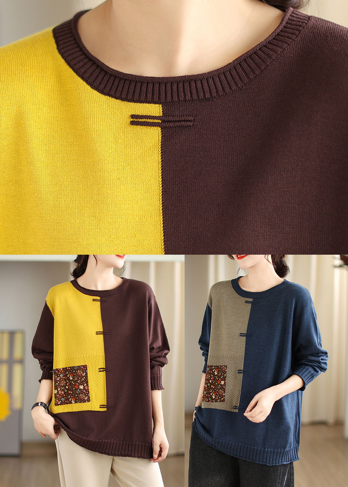 Gracefully Styled Sweater for Any Occasion