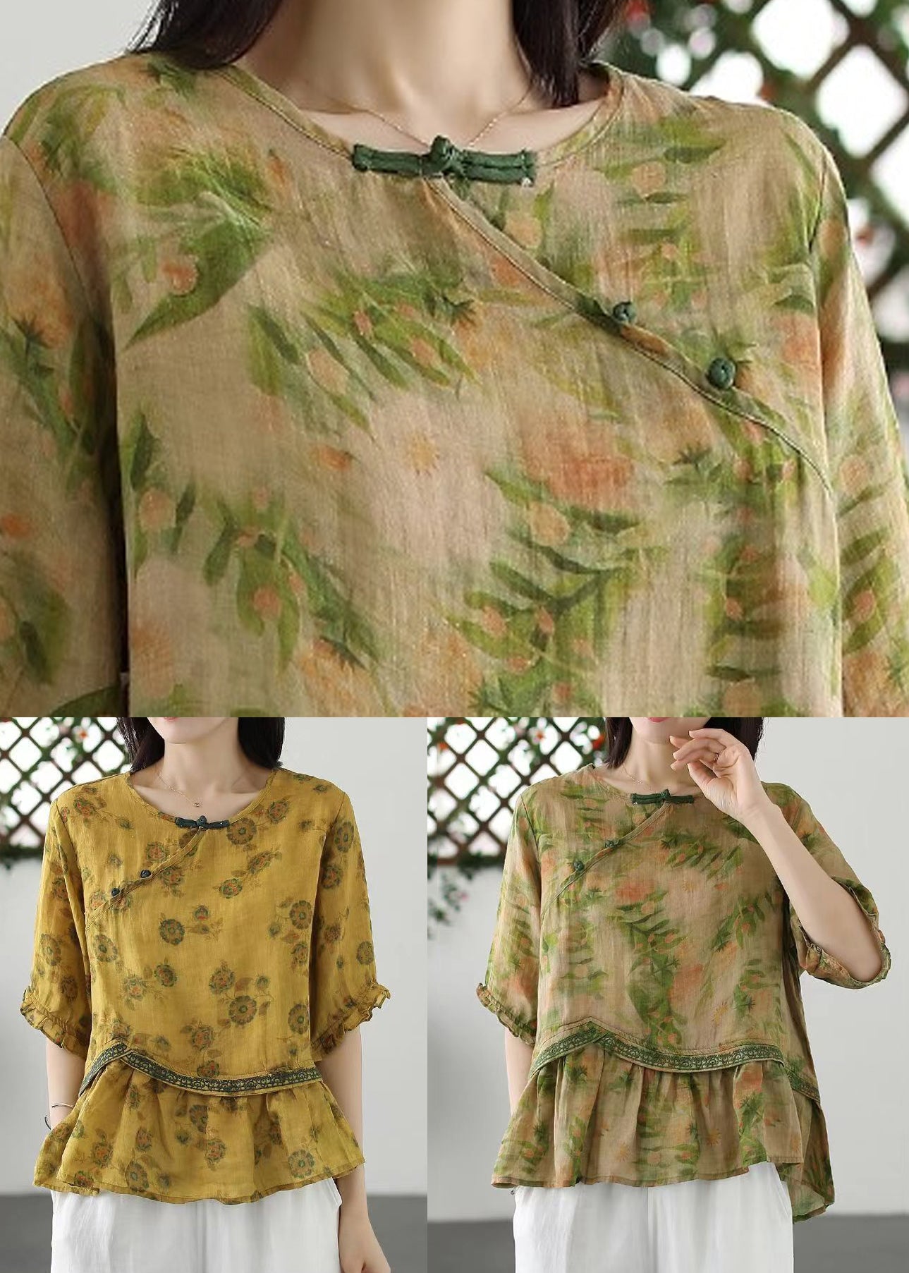 A Vintage Style Top with Delicate Timeless Details