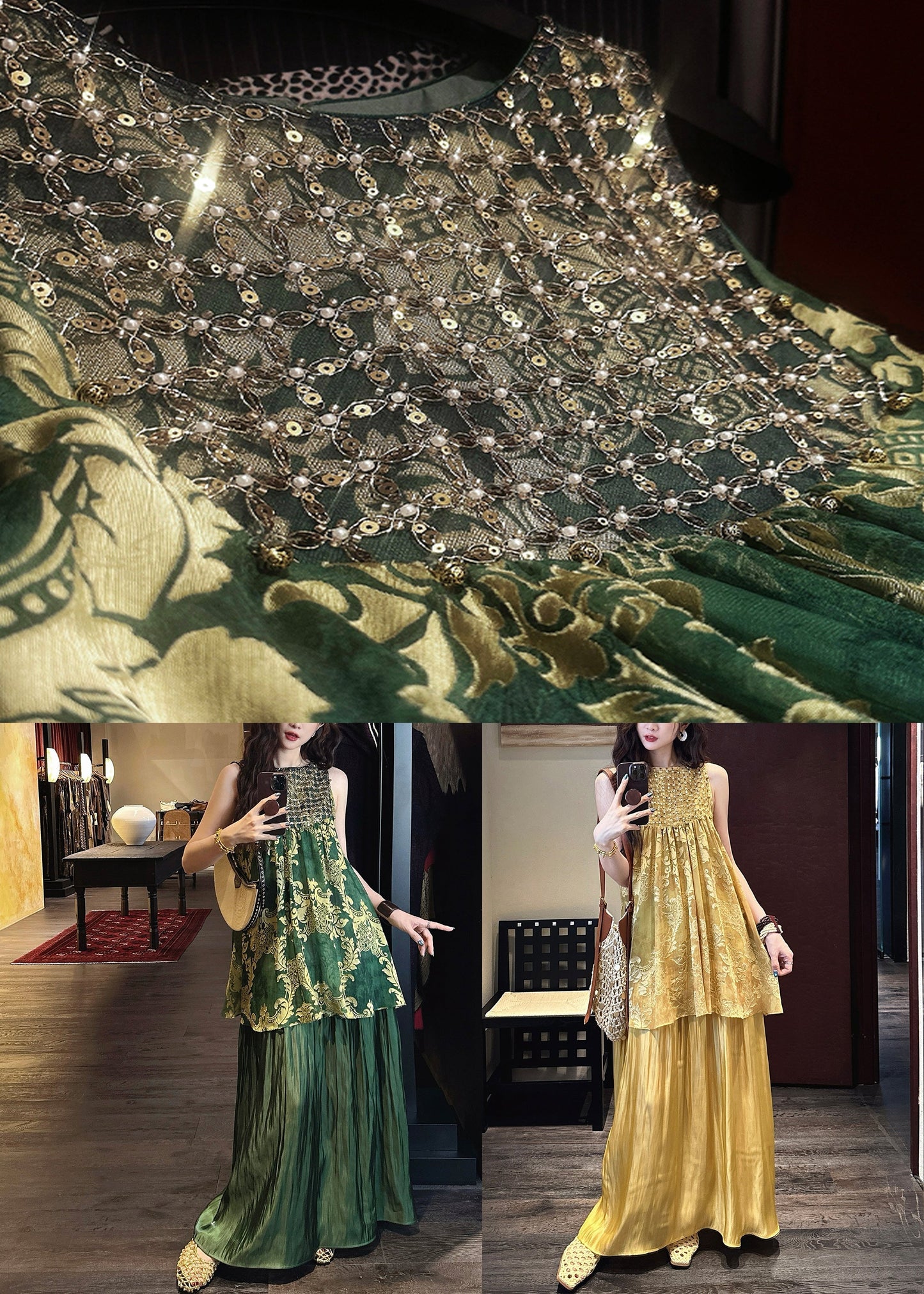 A Vintage Style Dress with Delicate Timeless Details