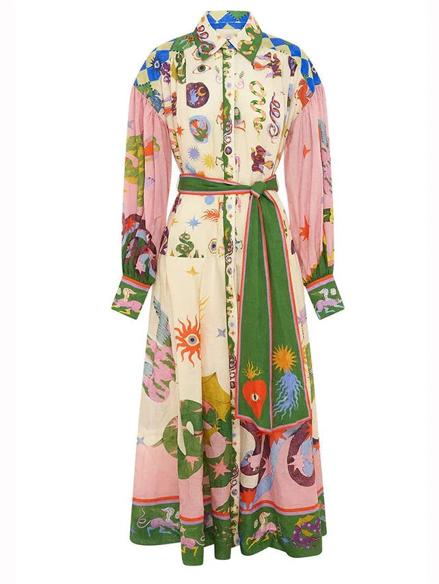 Classic Vintage Dress with a Flattering Fit