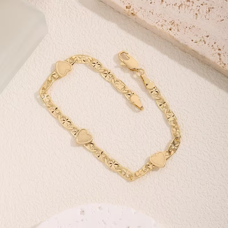 Delikat håndværks Guld Armbånd