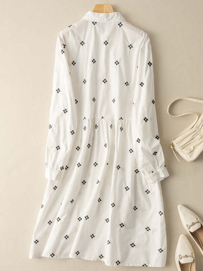 A Vintage Style Dress with Delicate Timeless Details