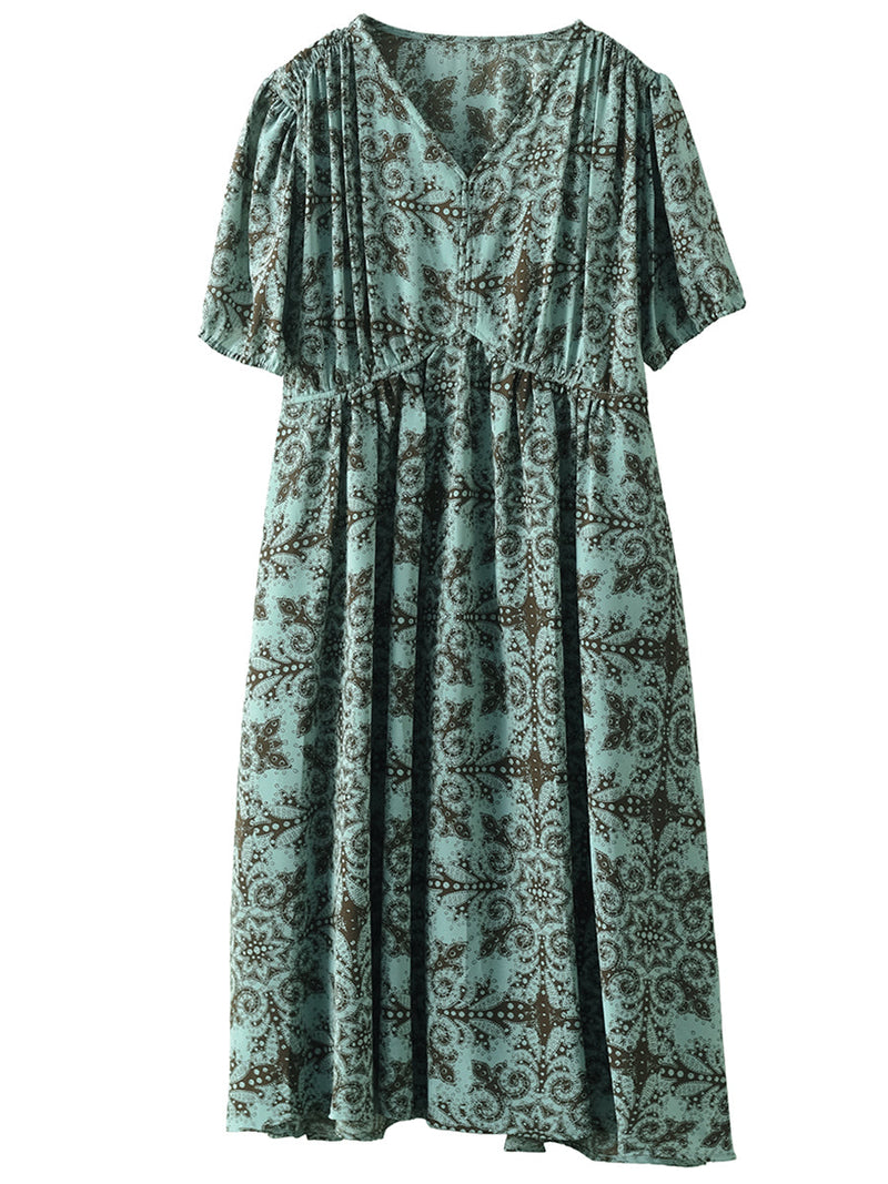 A Vintage Style Dress with Delicate Timeless Details